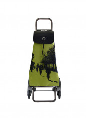 Shopping Trolley Bag Green/Black 340x190x620millimeter