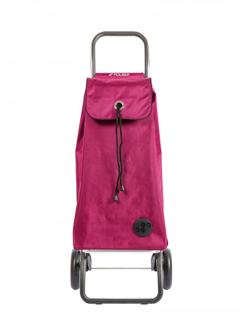 Shopping Trolley Bag Pink 340x190x620millimeter