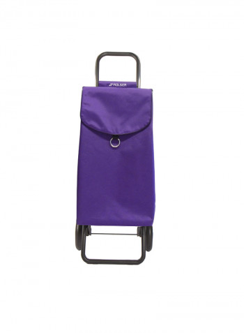 Shopping Trolley Bag Purple 340x190x620millimeter