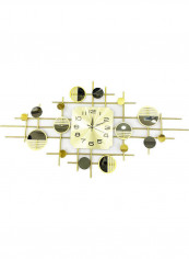 Stainless Steel Wall Clock Gold