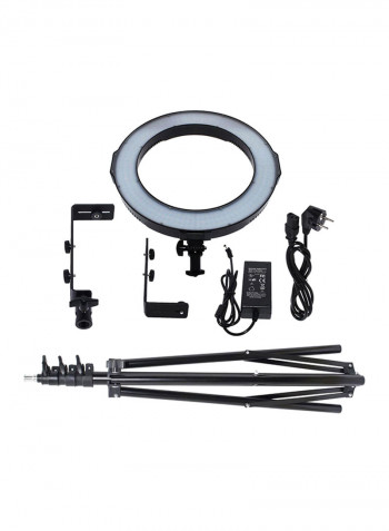 Dimmable Ring Video Light Black