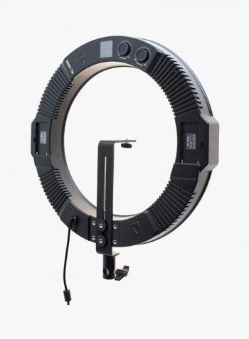 Dimmable Ring Video Light Black