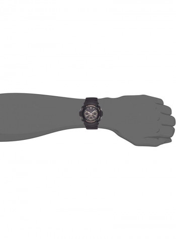 Men's Water Resistant Analog/Digital Watch AW-591GBX-1A4DR