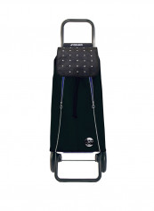 Shopping Trolley Bag Black/Blue 340x190x620millimeter