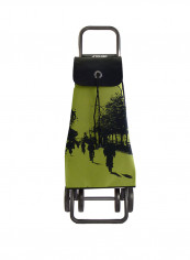 Shopping Trolley Bag Green/Black 340x190x620millimeter