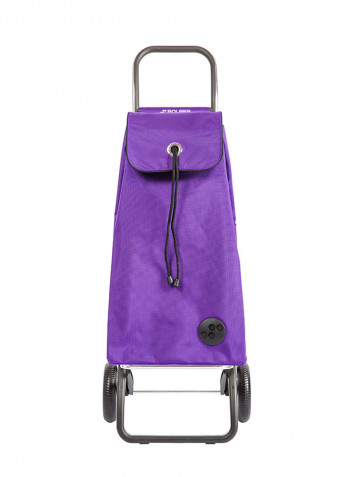 Shopping Trolley Bag Purple 340x190x620millimeter
