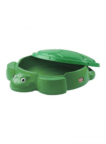 Little Tikes Turtle Sandbox 37.99x42.99x11.97inch