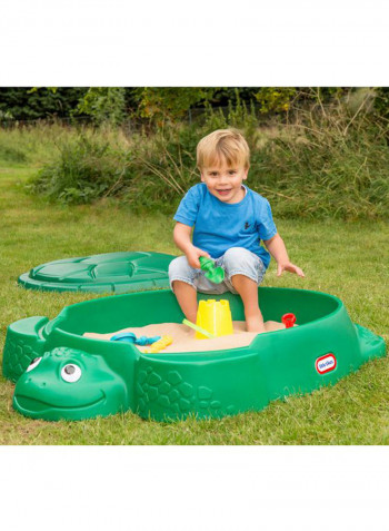 Little Tikes Turtle Sandbox 37.99x42.99x11.97inch