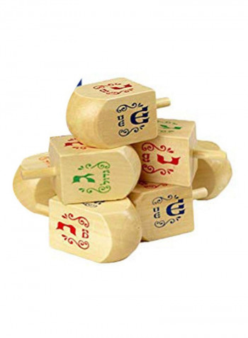 100-Piece Wooden Dreidels Game