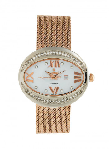 Women's Stainless Steel Analog Wrist Watch GLS132QCRW