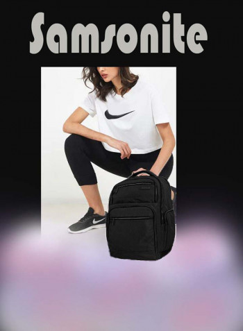 Laptop Double Shot Backpack Black