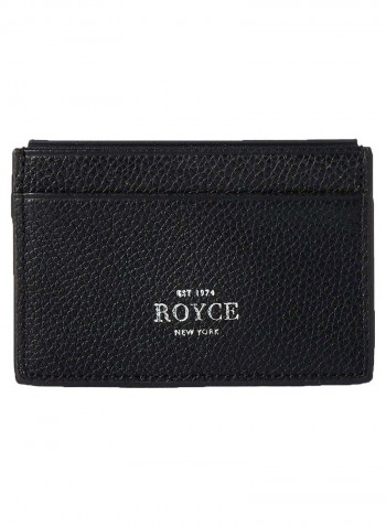 RFID Blocking Executive Credit Card Case Holder Black