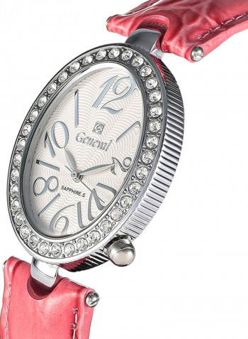 Women's Leather Analog Watch GLS148WWP