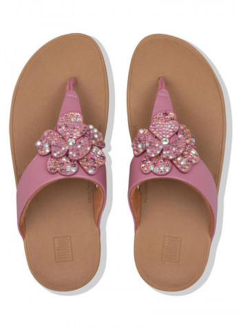 صندل لوتي كورساج بإصبع Pink