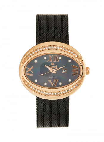 Women's Stainless Steel Analog Wrist Watch GLS132QRPBB