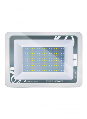 LED Floodlight 200W White 15.24Centimeters