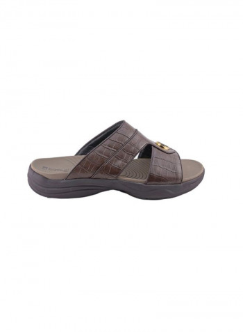 Casual Comfortable Arabic Sandals Brown