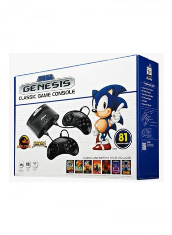 Classic Game Retro Console With 2 Wired Controller