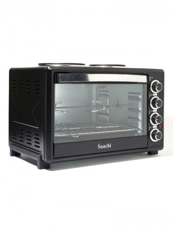 Electric Oven With Hotplates NL-OH-1946HPG-BK Black