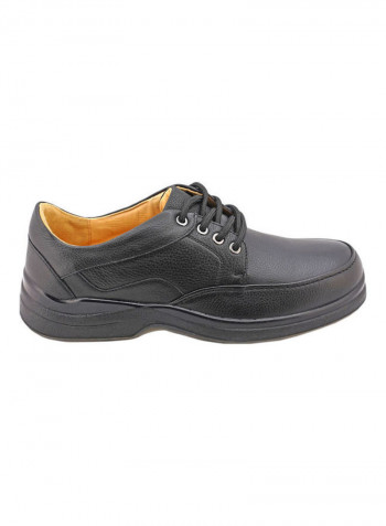 Lace-Up Formal Shoes Black
