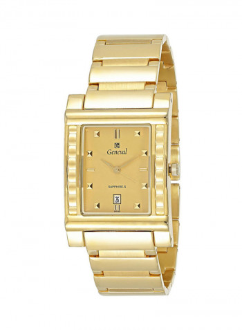 Men's Water Resistant Stainless Steel Analog Watch GM623GG