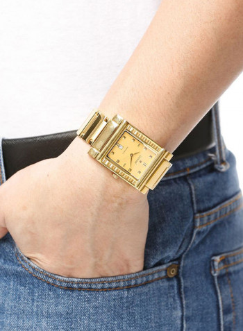 Men's Water Resistant Stainless Steel Analog Watch GM623GG