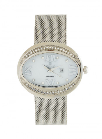 Women's Stainless Steel Analog Wrist Watch GLS132QWPW