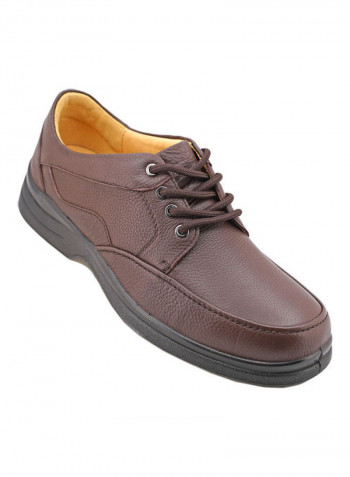 Lace-Up Formal Shoes Dark Brown