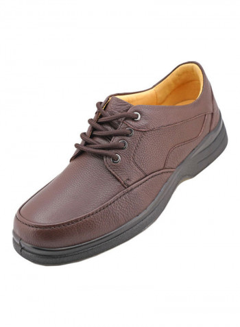 Lace-Up Formal Shoes Dark Brown