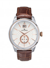Men's Leather Analog Wrist Watch LA2602M-20180221-8603