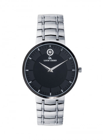 Men's Stainless Steel Analog Wrist Watch LA2085M-TTIPBLK