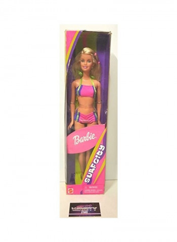 Mattel Surf City Doll 2x13inch