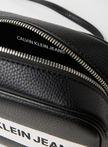 Logo Crossbody Bag Black