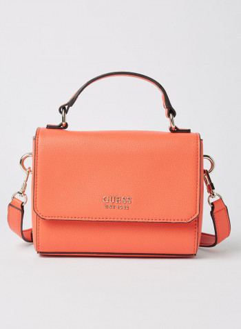 Little Paris Mini Crossbody Bag Orange