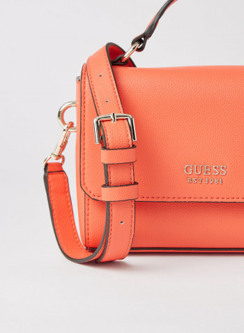 Little Paris Mini Crossbody Bag Orange