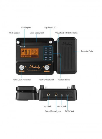 Multi-Effects Processor Electric Guitar Effect Pedal