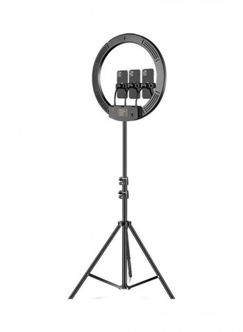 LED Tripod Mount Ring Light 18inch Black