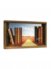 The Wizard Of Oz Dorothy's The Yellow Brick Road' Gallery Wrapped Canvas Wall Art Multicolour 14 x 24inch