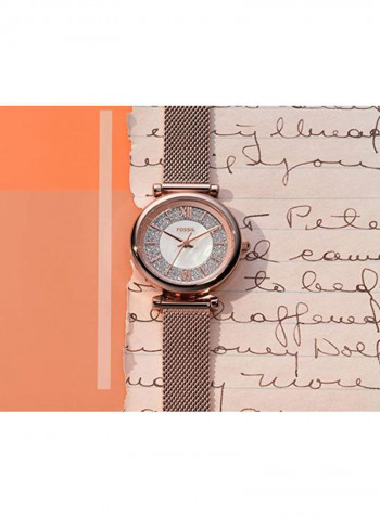 Women's Carlie Water Resistant Analog Watch ES4836