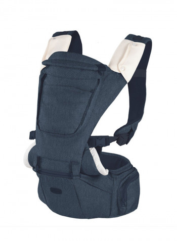 Hip Seat Baby Carrier, Denim