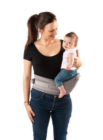 Hip Seat Baby Carrier, Denim