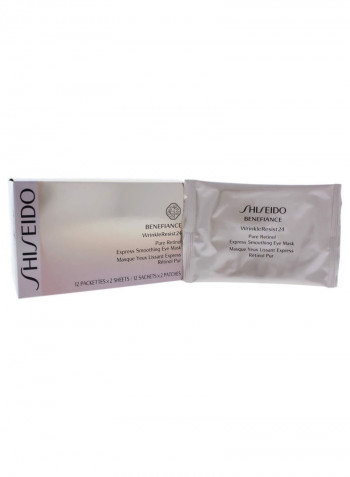 WrinkleResist24 Pure Retinol Express Smoothing Eye Mask