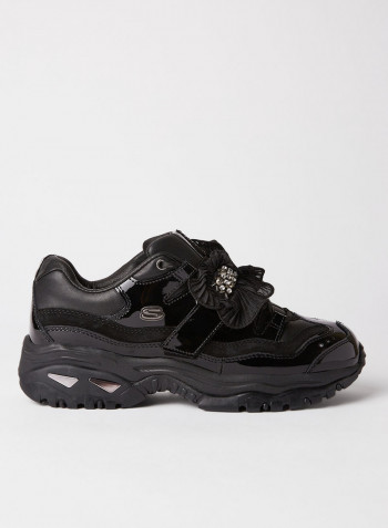 Energy Leather Sneakers Black