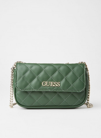 Illy Micro Mini Crossbody Bag Forest