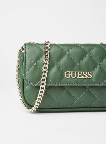 Illy Micro Mini Crossbody Bag Forest