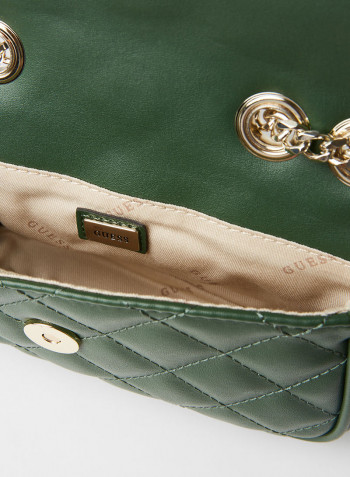 Illy Micro Mini Crossbody Bag Forest