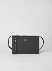 Naya Double Zip Crossbody Bag Black reviews Naya Double Zip Crossbody Bag Black