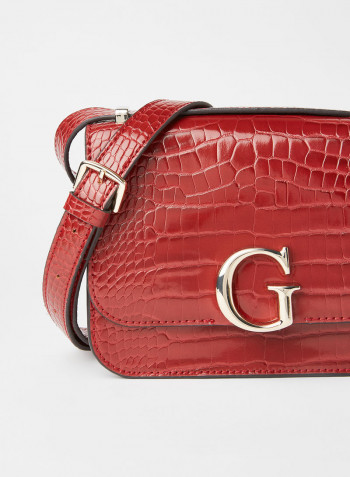 Corily Convertible Crossbody Bag Maroon