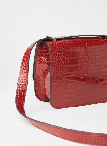 Corily Convertible Crossbody Bag Maroon