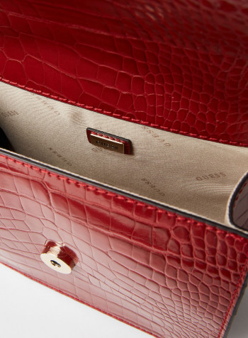 Corily Convertible Crossbody Bag Maroon